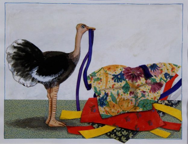 Der Vogel Strauß, aus ‚Die Maus, die hat Geburtstag heut‘ GALERIE